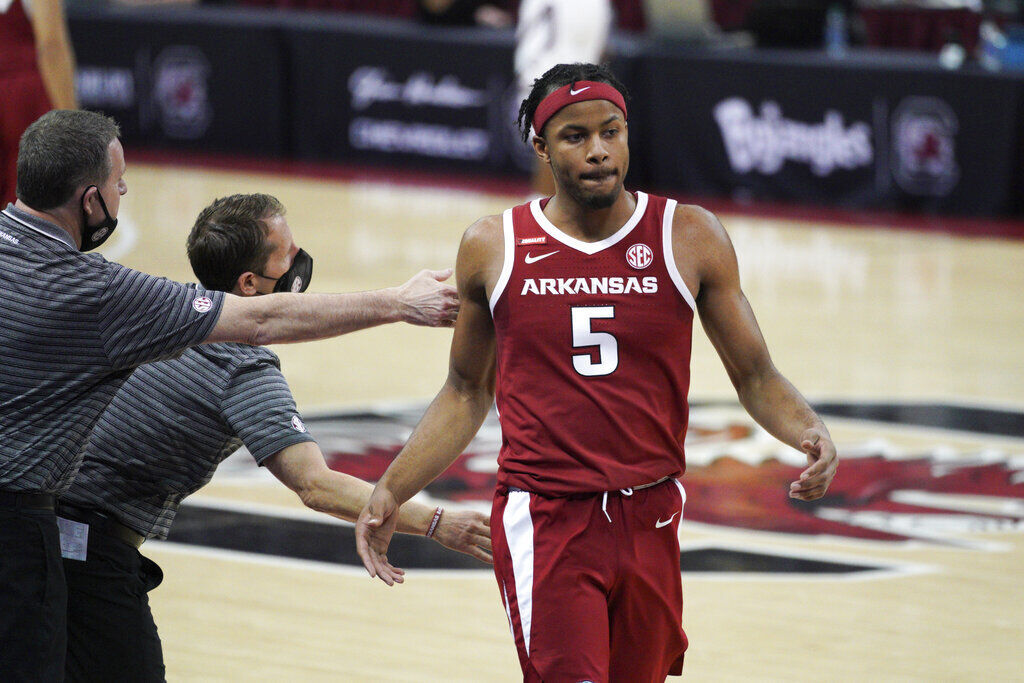 9. Sacramento: Moses Moody, G, 6-6, 210, Arkansas